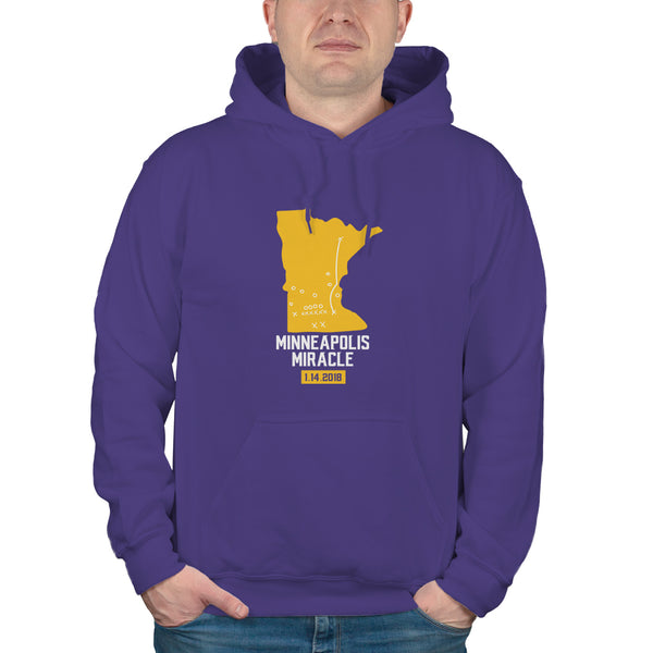 Minneapolis Miracle Sweatshirt Hoodies Vikings Hoodie Skol