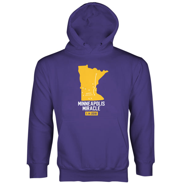 Minneapolis Miracle Sweatshirt Hoodies Vikings Hoodie Skol