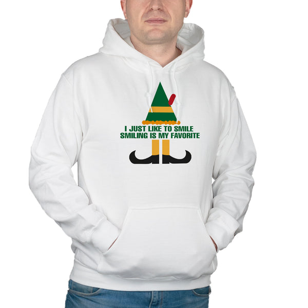 I Just Like to Smile Smiling's My Favorite Buddy the Elf Hoodie