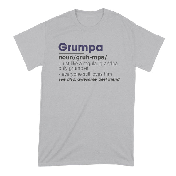 Grumpa Like a Regular Grandpa Only Grumpier Shirt Grumpa Shirt