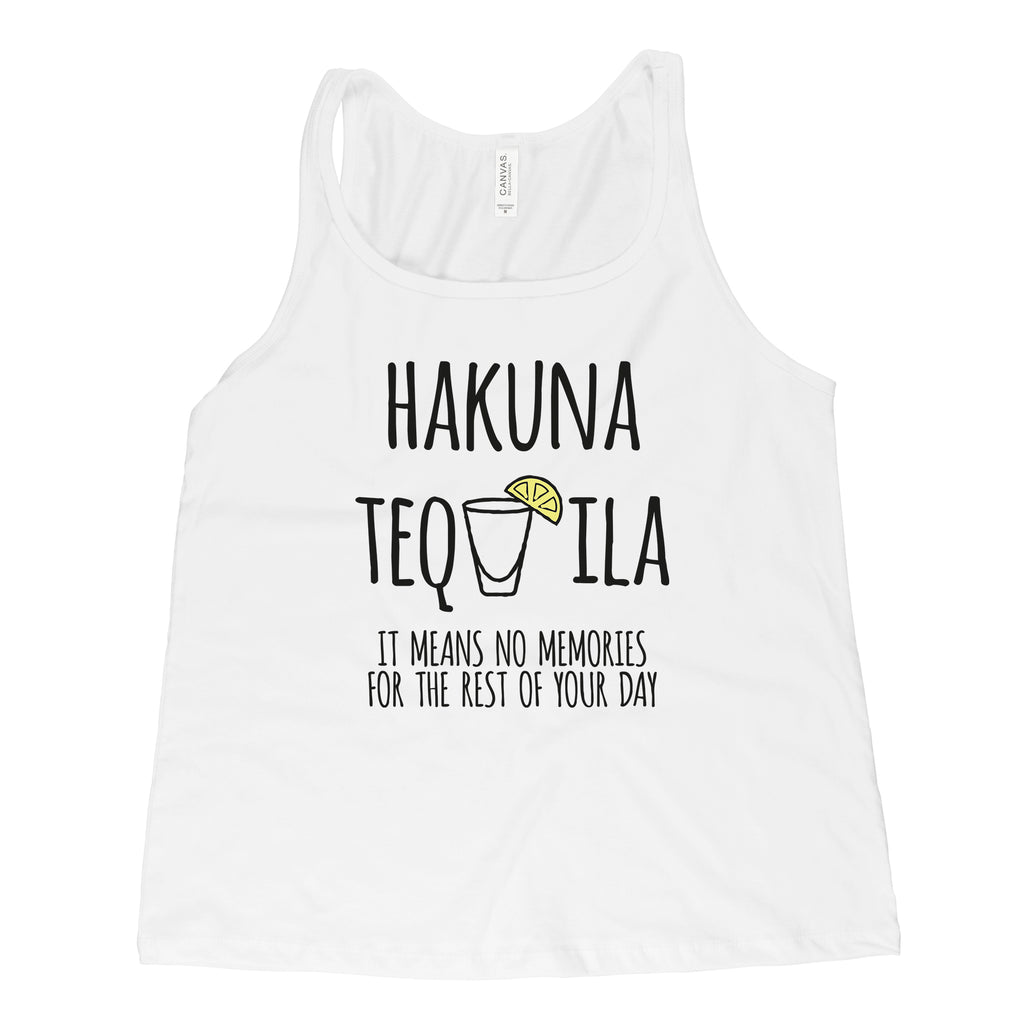 Tequila Tank Tops for Women Hakuna Tequila