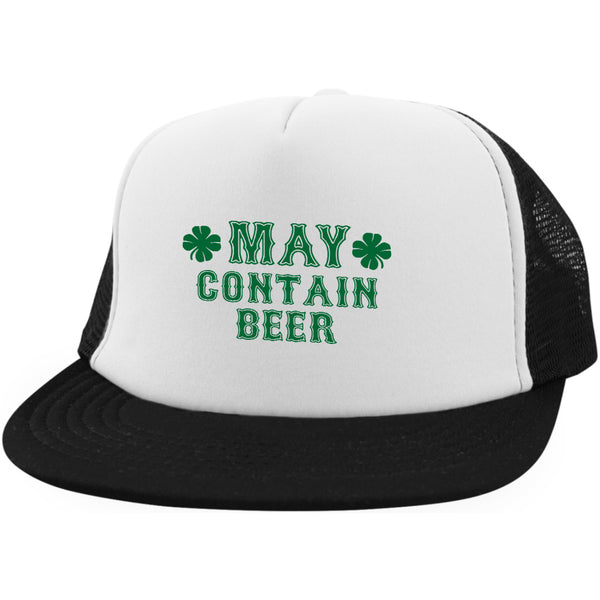 May Contain Beer Hat May Contain Alcohol Hat Funny St Patricks Day Hats