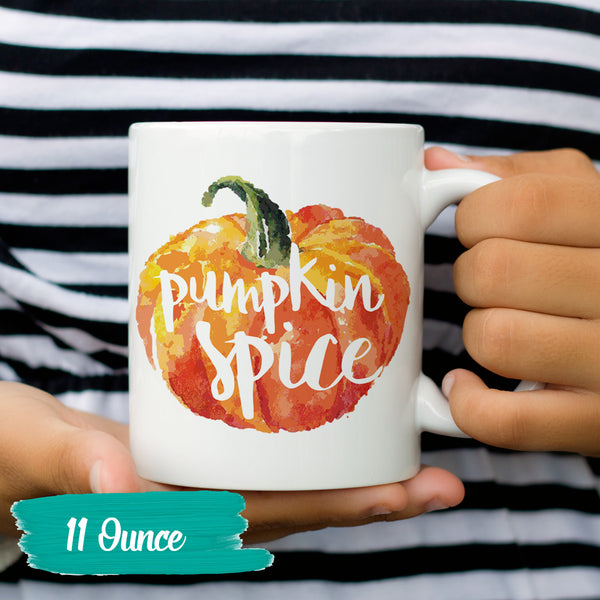 Pumpkin Spice White Mug