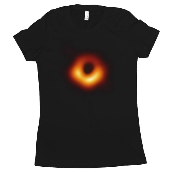 Black Hole Shirt Women Cool Space Shirts Black Hole Science Shirt