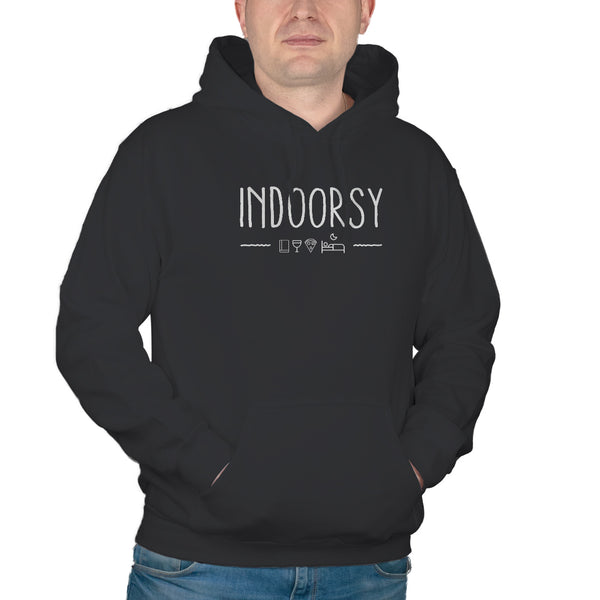 Indoorsy Hoodie Introvert Hoodie Funny Introvert Gifts