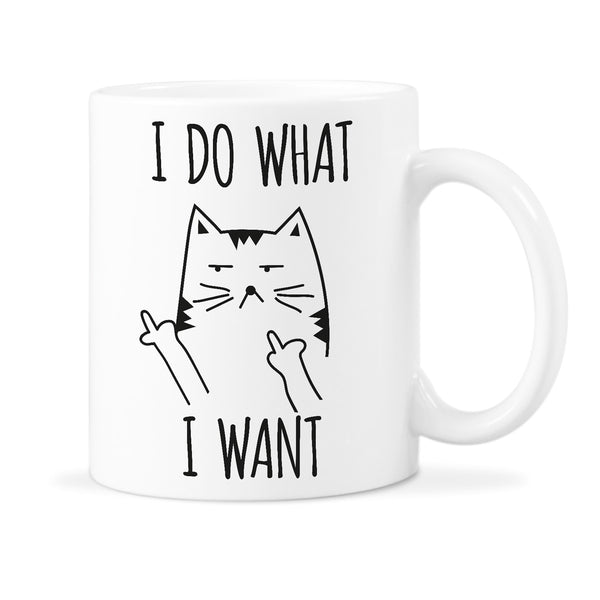 I do what I want Cat Mug