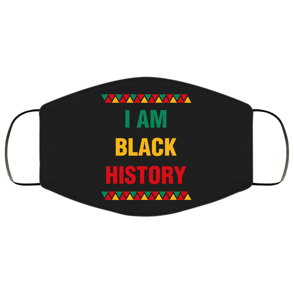 I Am Black History Mask Black History Face Mask Black History Month Masks for Adults