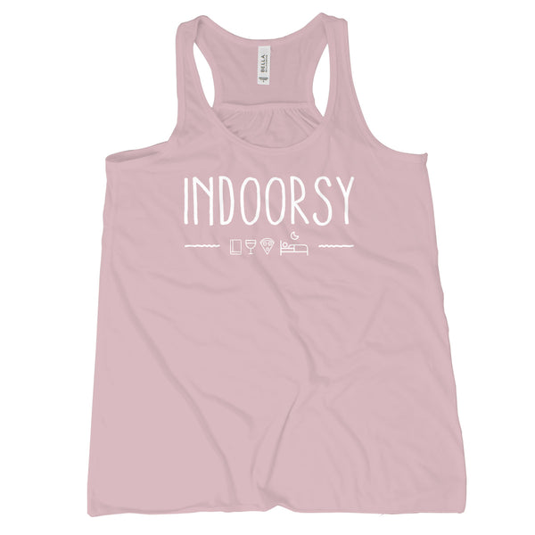 Indoorsy Tank Funny Introvert Tank Top Funny Introvert Gifts