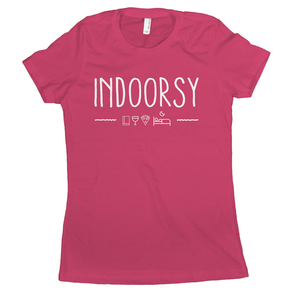 Indoorsy Shirt Women Introvert Shirt Women Funny Introvert Gifts