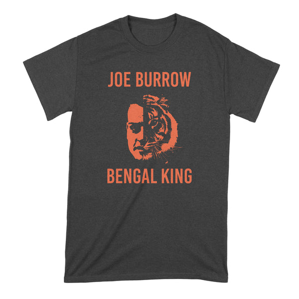 Joe Burrow Tiger King Shirt Bengals Burrow T Shirt Bengal King Tshirt