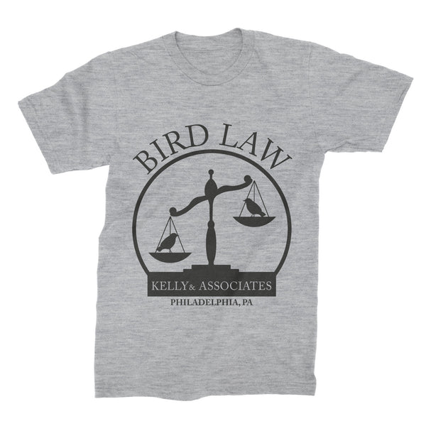 Kelly and Associates Shirt Bird Law T-Shirt Charlie Kelly Bird Law Tee Its Always Sunny In Philadelphia Clothing