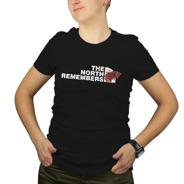 The North Remembers Womens Shirt Winterfell Shirt Women House Stark Shirt Women