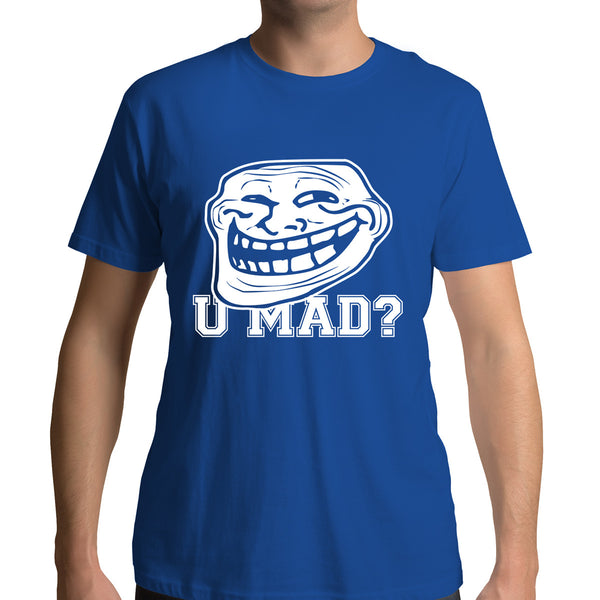 U Mad T-Shirt Funny Graphic Tee For Youth Boyfriend Clothes Mornings T-Shirt