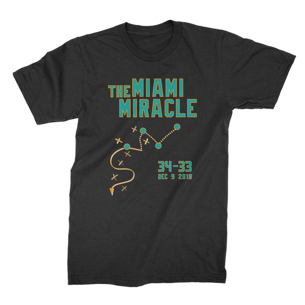 Miami Miracle Shirt 34-33 Miami Miracle Tshirt