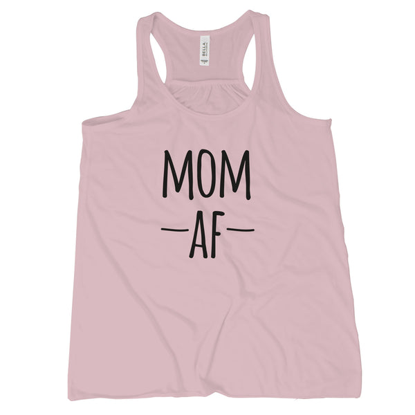Mom AF Tank Top Funny Mom Tank Tops for Women Motherhood Tank Top