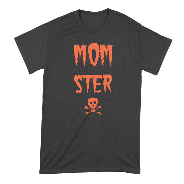 Momster Shirt Mom Halloween Shirts for Women