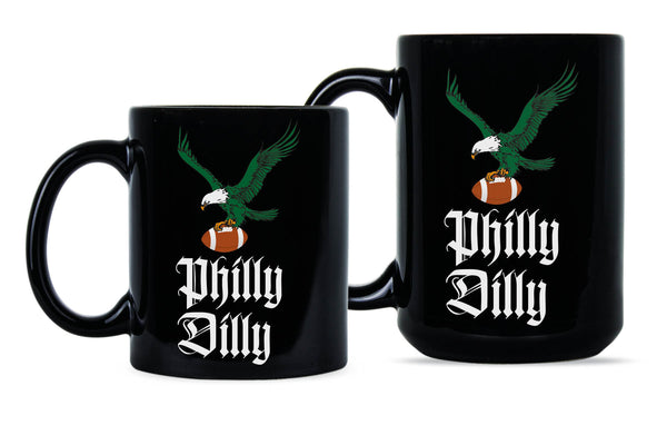 Philly Dilly Mug Philadelphia Eagles Coffee Mugs Eagles Championship Gift Fly Eagles Fly Cup
