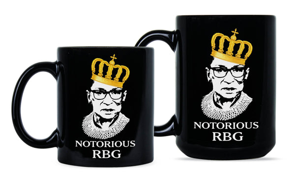 Notorious RBG Coffee Mug Notorious Ruth Bader Ginsburg Mugs Judge RBG Cup Gift