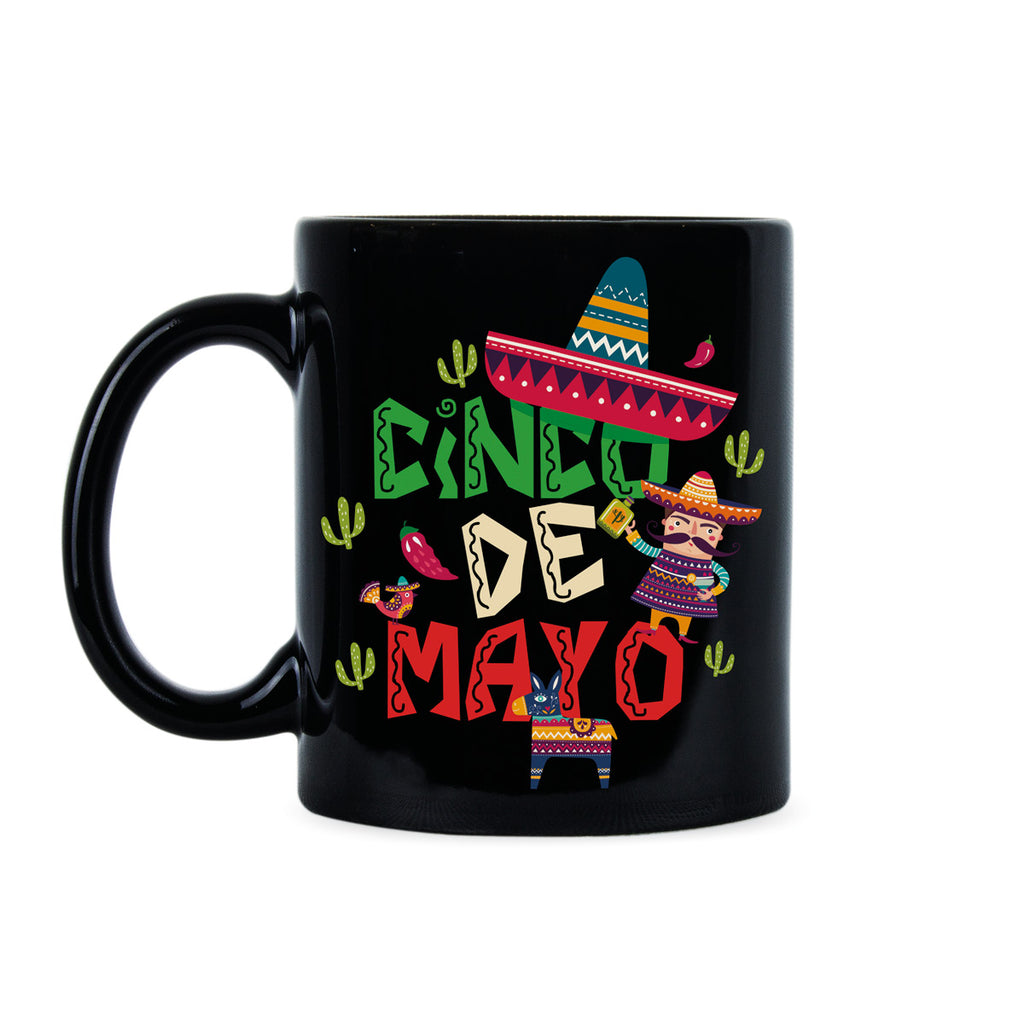 Cinco De Mayo Mug Cinco De Mayo Coffee Mug Down to Fiesta