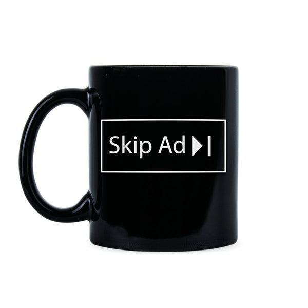 Skip Ad Coffee Mug Internet Mug Skip Intro