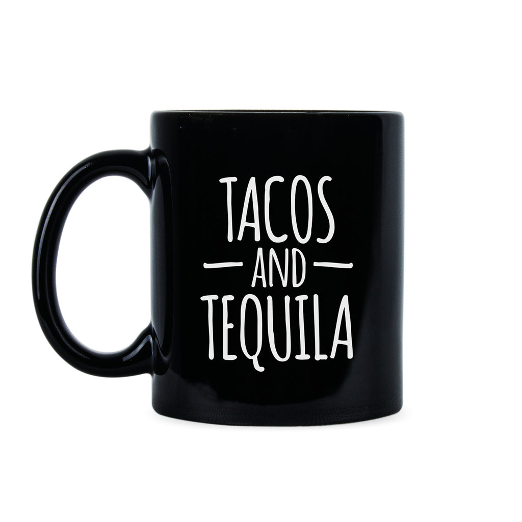 Tacos and Tequila Cup Taco Mug Tequila Mug Cinco de Mayo
