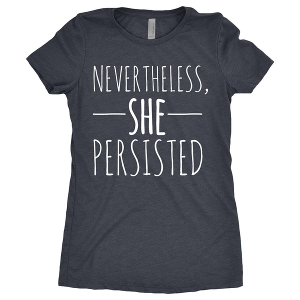 Nevertheless She Persisted (White Design)