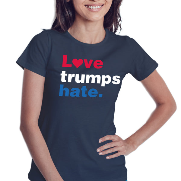 Love Trumps Hate Shirt Love Trumps Hate Tee Anti Trump Tee Anti Trump Shirt Not My President Make America Love