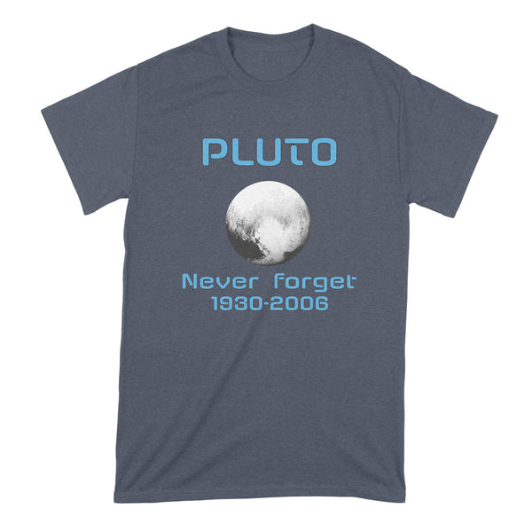 Pluto Never Forget Tshirt Pluto Planet Shirt