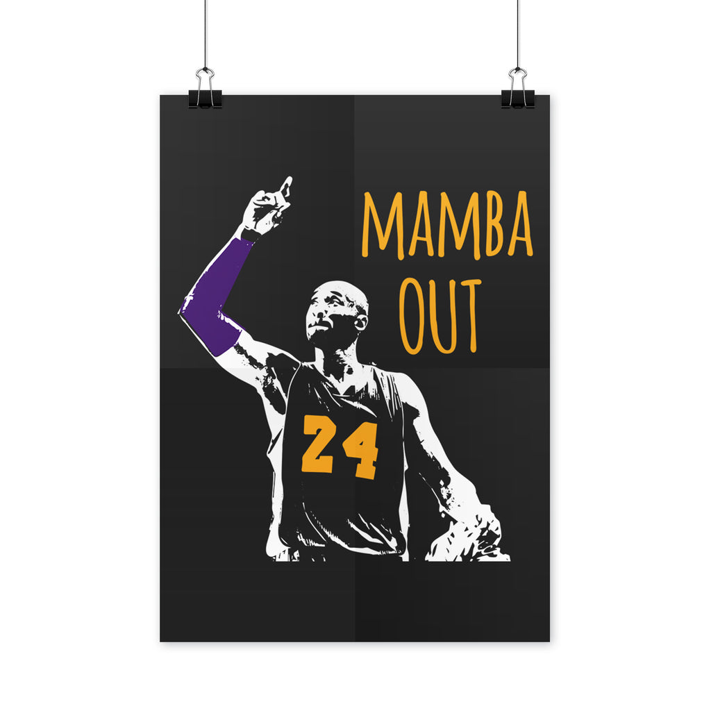 Mamba Out Poster Forever Mamba Poster