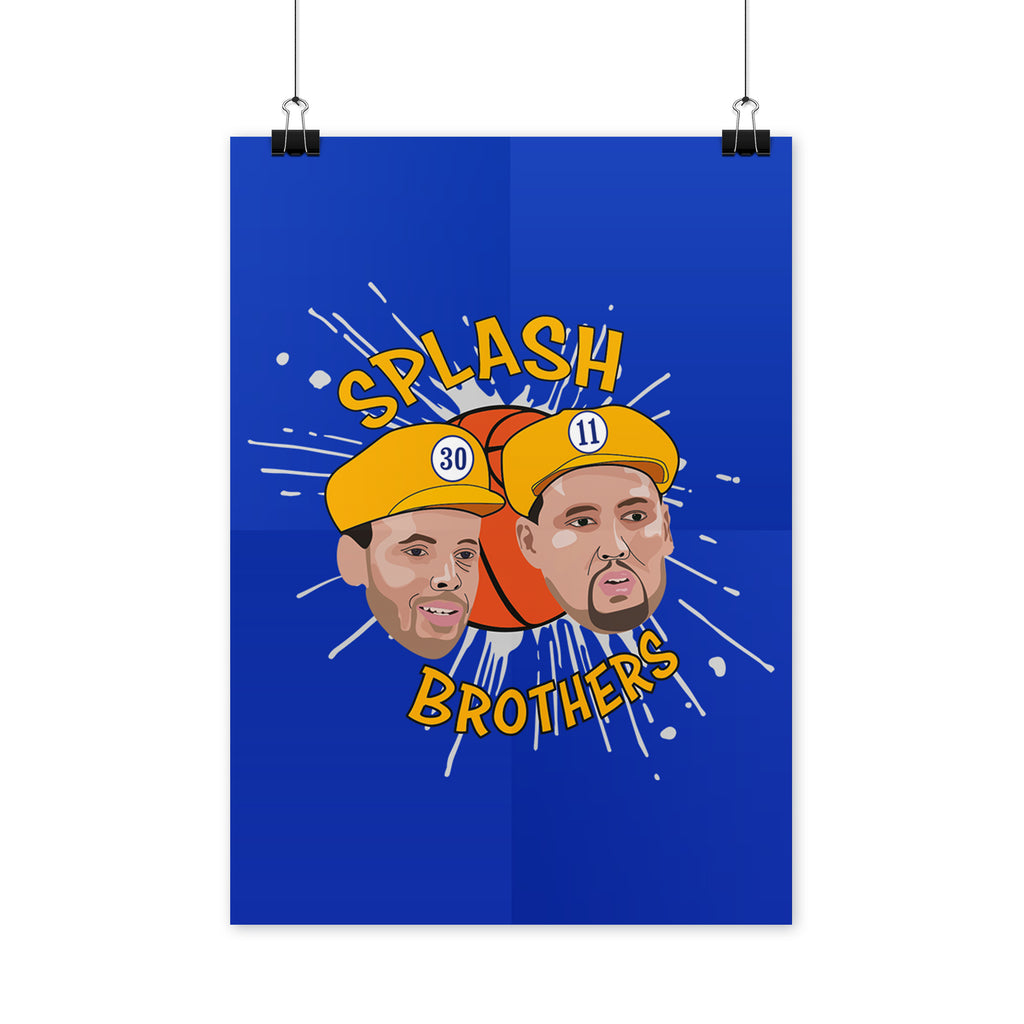 Splash Brothers Poster Splash Bros Poster