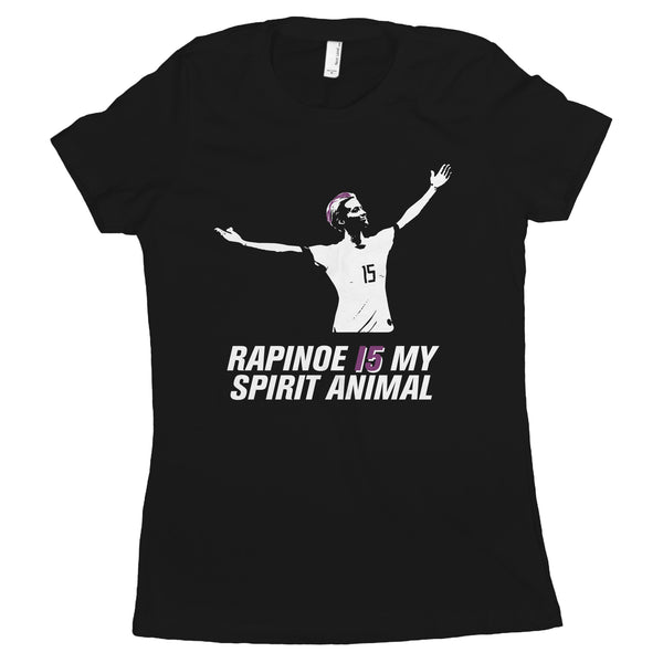 Megan Rapinoe Shirt Womens Megan Rapinoe Is My Spirit Animal Women Shirt