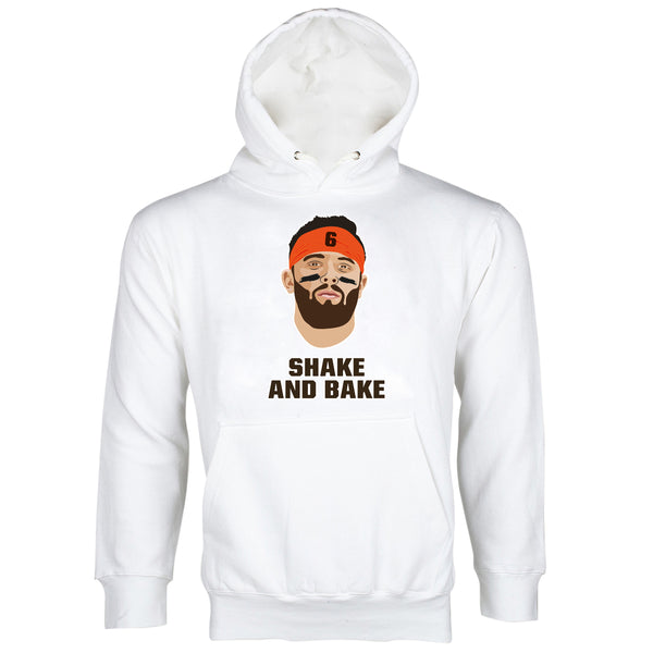 Baker Mayfield Hoodie Browns Sweatshirt Hoodies Baker Mayfield Shake and Bake