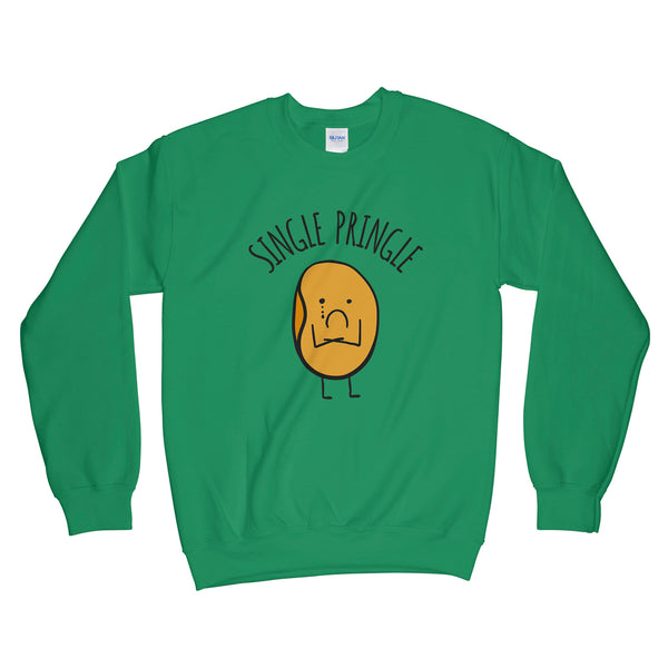 Single Pringle Sweatshirt Funny Valentines Day Sweatshirt
