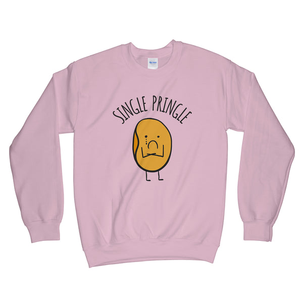 Single Pringle Sweatshirt Funny Valentines Day Sweatshirt