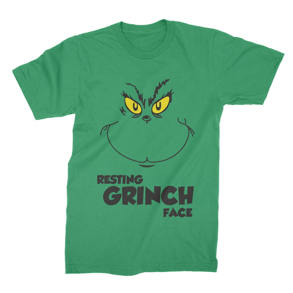 Resting Grinch Face Shirt Grinch Christmas T-Shirt Grinch Please Tee Funny Grinch Clothing