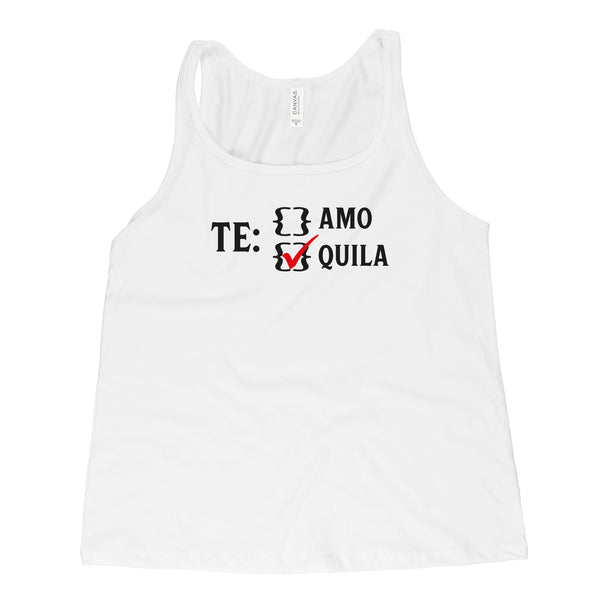 Tequila Te Amo Tank Tequila Tanks for Women