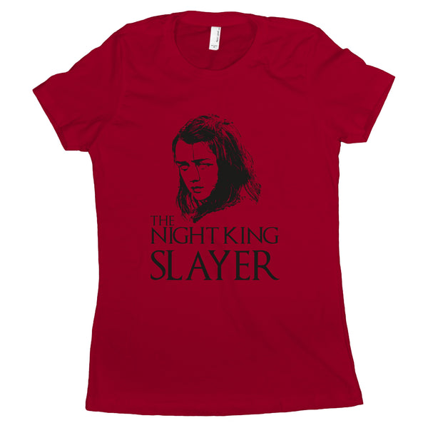 Arya Stark Shirt Women The Night King Slayer Arya Stark Womens Shirt