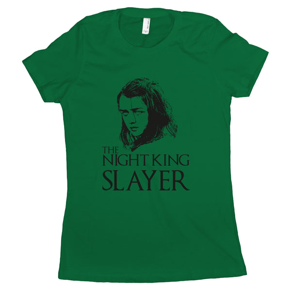 Arya Stark Shirt Women The Night King Slayer Arya Stark Womens Shirt