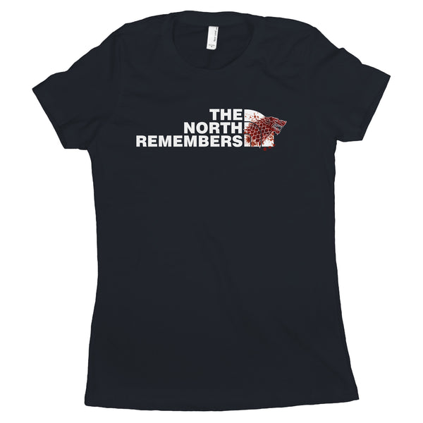 The North Remembers Womens Shirt Winterfell Shirt Women House Stark Shirt Women
