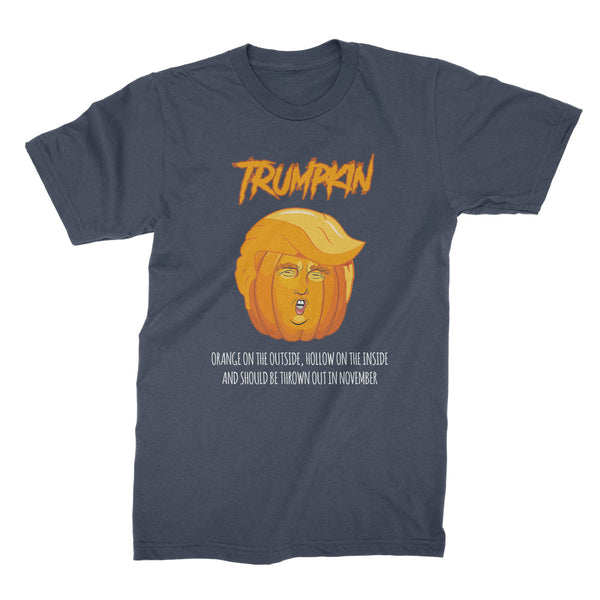 Trumpkin Halloween T-Shirt Anti Trump Halloween Shirt Trump Pumpkin Shirt