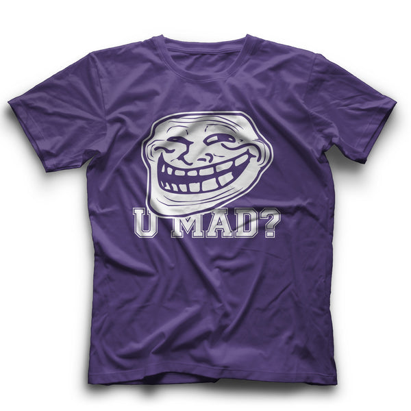 U Mad T-Shirt Funny Graphic Tee For Youth Boyfriend Clothes Mornings T-Shirt