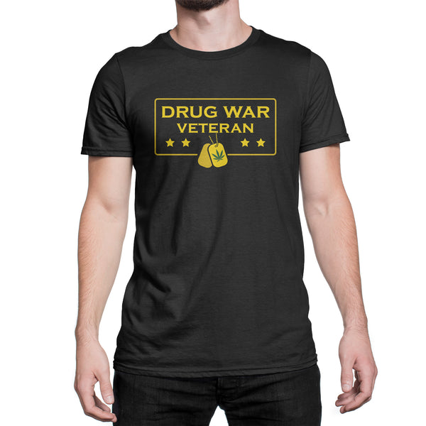 Drug War Veteran Shirt Funny Weed Shirts
