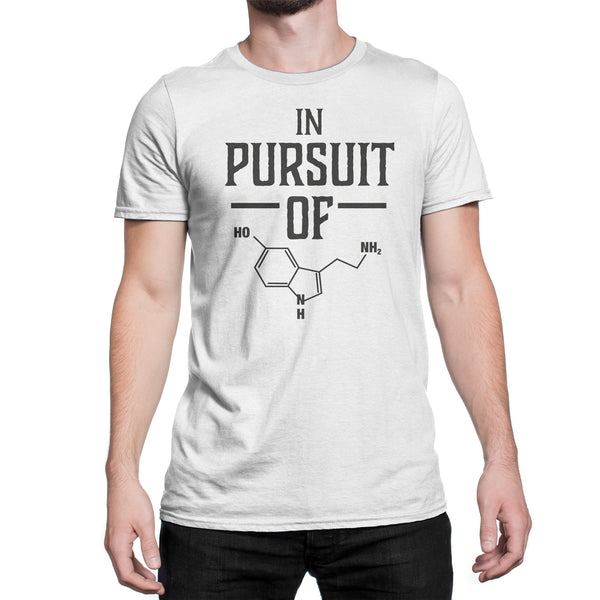 In Pursuit of Happiness Chemical Shirt Funny Chemistry T-Shirts