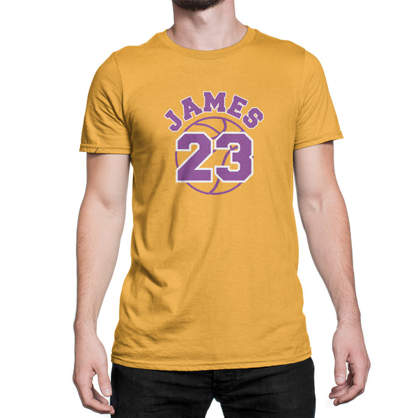 Los Angeles James Shirt LA Bron 23 Basketball Tshirt