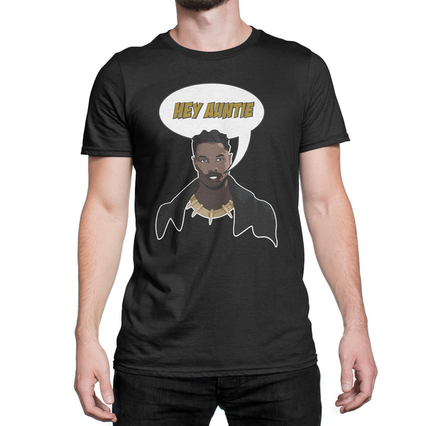 Hey Auntie Killmonger Shirt Erik Killmonger T-Shirt
