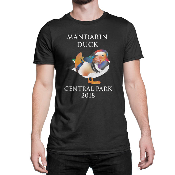 Mandarin Duck Tshirt New York Mandarin Duck Central Park NYC