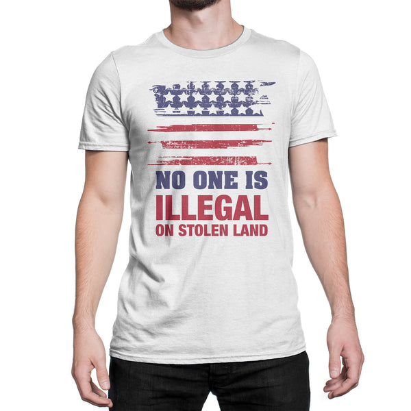 No One Is Illegal Shirt Stolen Land Tshirt Families Belong Together Shirt