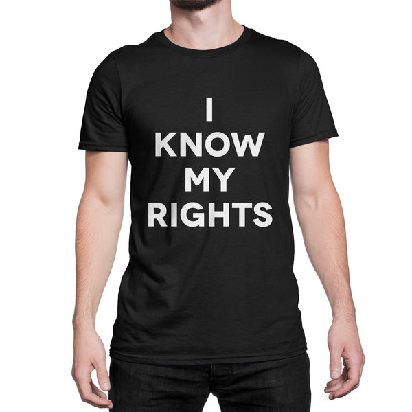 Colin Kaepernick Shirt I Know My Rights T-Shirt Black Lives Matter Tee Black Lives Rights Equality Tees