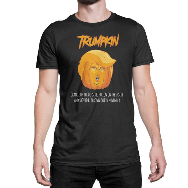 Trumpkin Halloween T-Shirt Anti Trump Halloween Shirt Trump Pumpkin Shirt