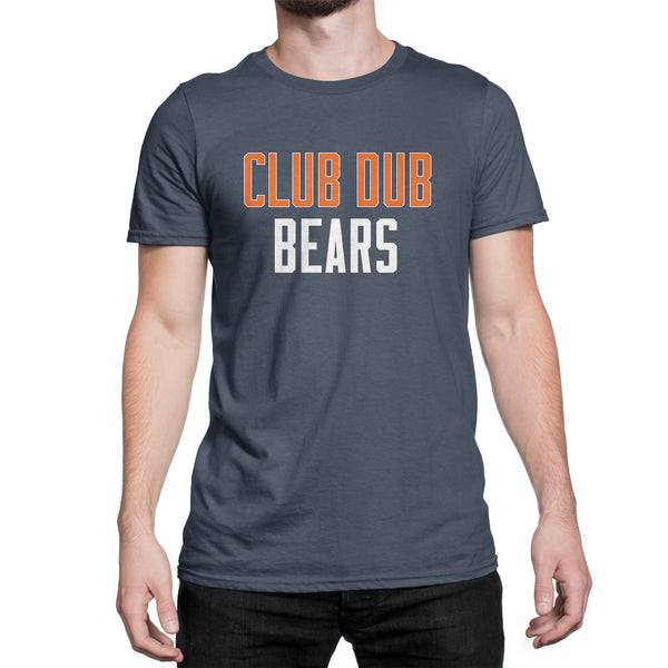 Club Dub Bears T Shirt Chicago Football Shirt